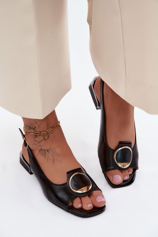 Pealistesandaalid laiade nööridega kaunistustega msuud Glima