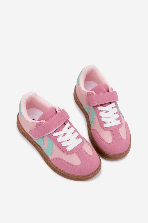 Sneakers tüüpi jalanõud Laste jalanõud Tumeroosad värvi Meressa