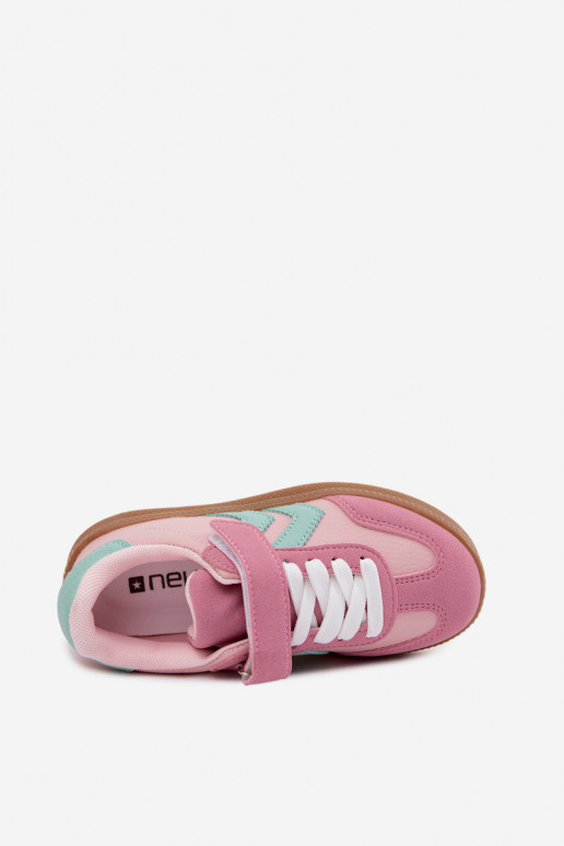 Sneakers tüüpi jalanõud Laste jalanõud Tumeroosad värvi Meressa