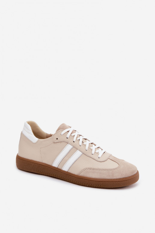 Zazoo N1068 Pealhk Sellel ondal Sneakers tüüpi jalanõud Pealiste omad beeži värvi