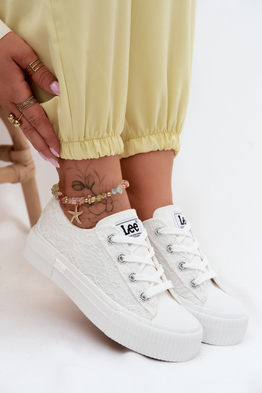Pitsilised naiste saapad platvormiga LEE ISLA LACE INOMEN LOIN 50261003.1FG valget värvi
