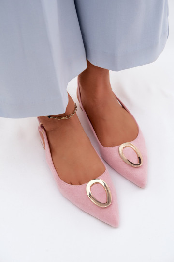 Pealistesandaalid laiade nööridega kaunistustega Tumeroosad värvi Sparkle 2