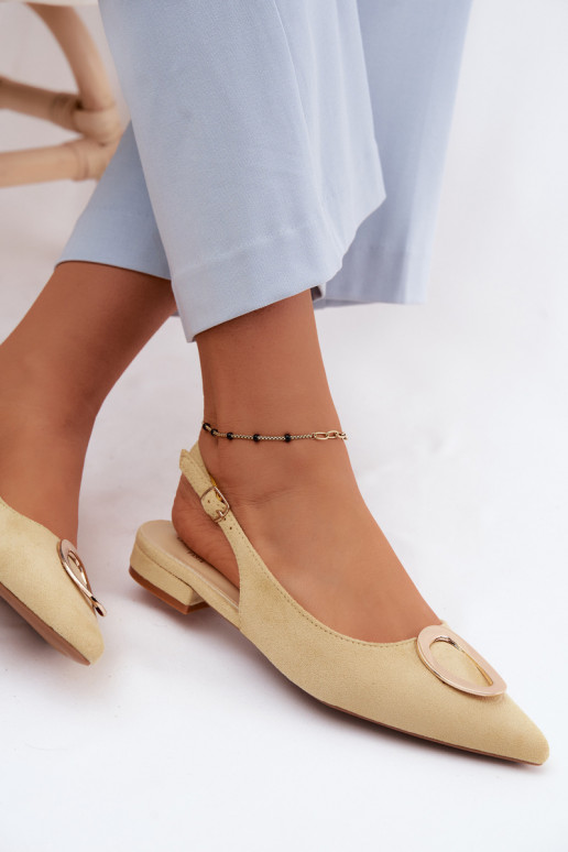 Pealistesandaalid laiade nööridega kaunistustega Kollased Sparkle