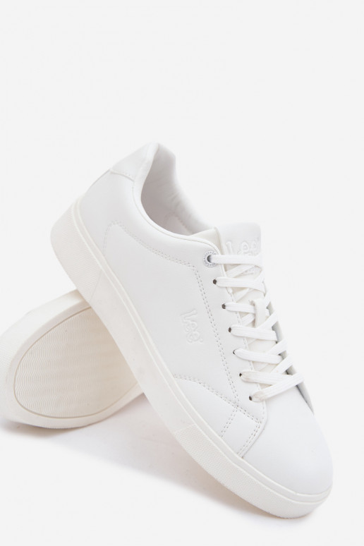 Sneakers tüüpi jalanõud meestele LEE GLENN MEN LOIN50261026.03A valget värvi