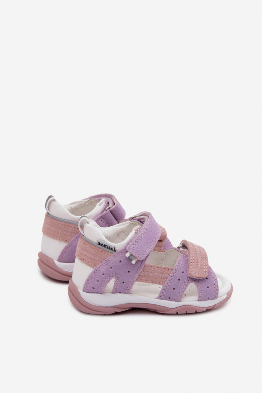 Pealhk Seemisnahast kingad laste Bartek 84409-66 Violetne värv