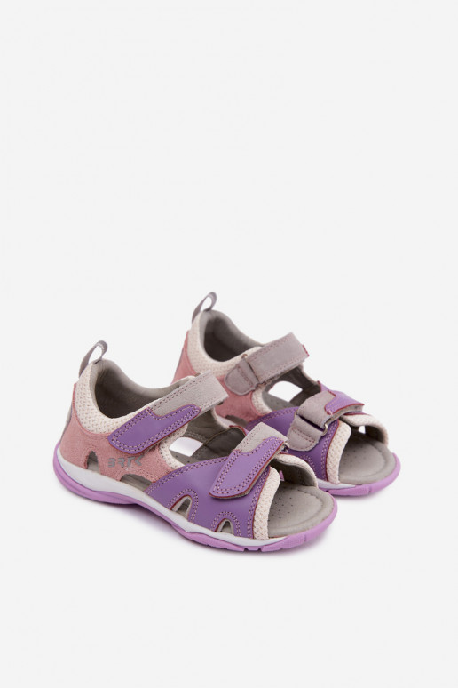 sandaalid laste Pealhk Bartek 84413-85 Violetne värv