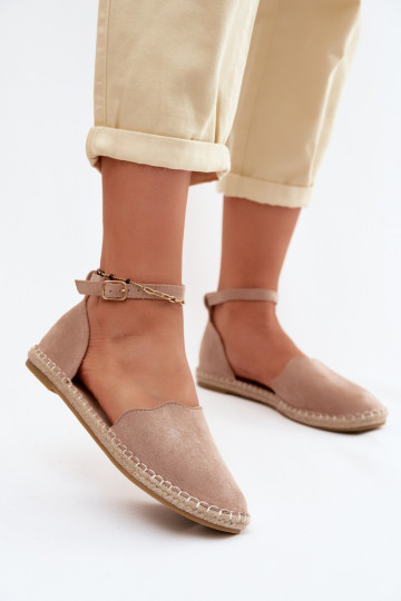 EspadrillidImitacji seemisnakhsedu Vinceza 23-34594 beeži värvi 2