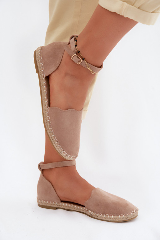 EspadrillidImitacji seemisnakhsedu Vinceza 23-34594 beeži värvi