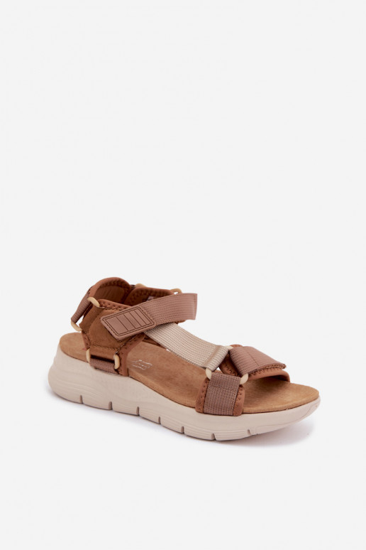 Pruunid naiste sandaalid spordistiilis Artiker 58C1231