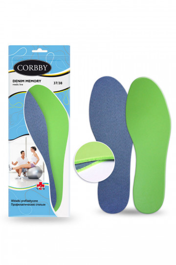 CORBBY DENIM MEMORY sisetallad mälupadjaga 2