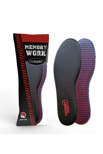 CORBBY MEMORY INSOLE sisetallad mälufunktsiooniga