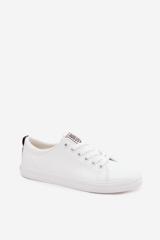 Valged naiste tossud kunstnahast Big Star TT274960