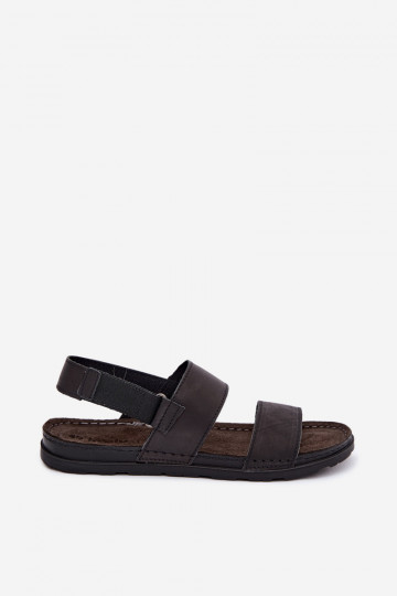 Mustad meeste sandaalid INBLU 2