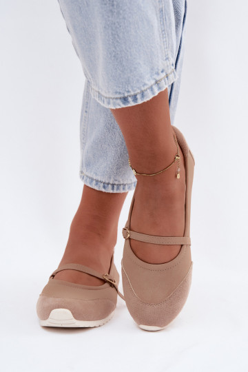 Spordistiilis ballerinad rihmadega liivastes Charmy 2