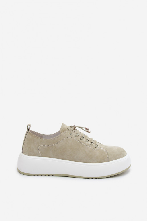 jalatsid Sneakers tüüpi jalanõud platvormigaPealturalnego seemisnakhsedu mündiroheline Blushy