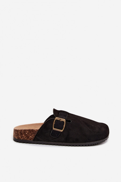Mustad naiste puhtad kunstsuede'ist Tropina