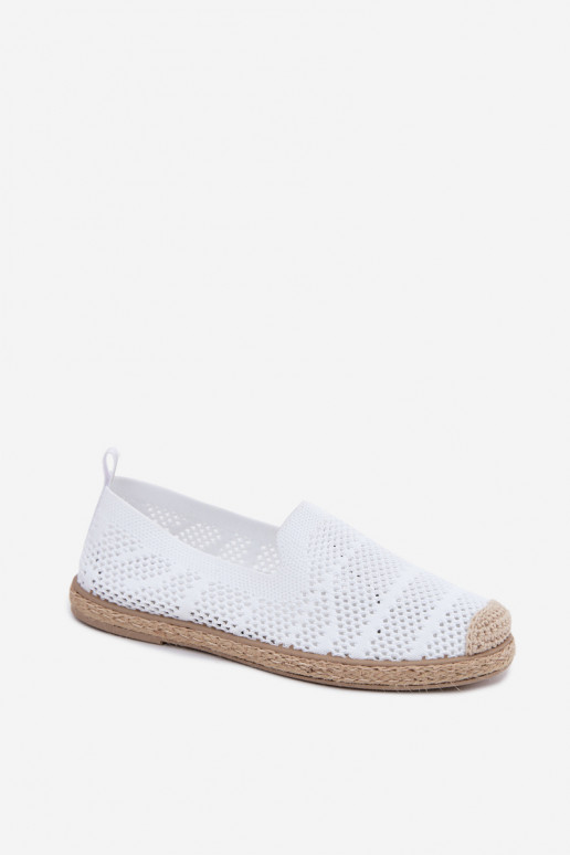 Ažūride valged espadrillid Candessa