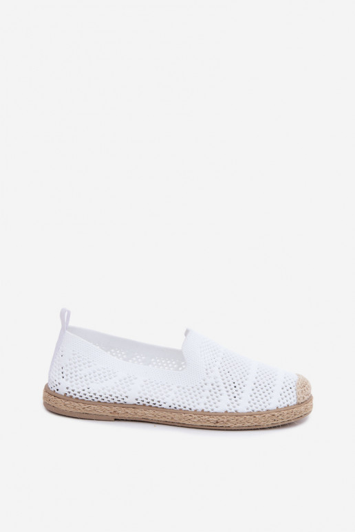 Ažūride valged espadrillid Candessa