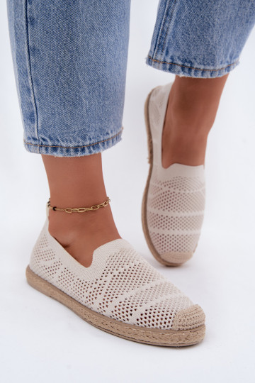 Ažūride elevandilu värvi espadrillid Candessa