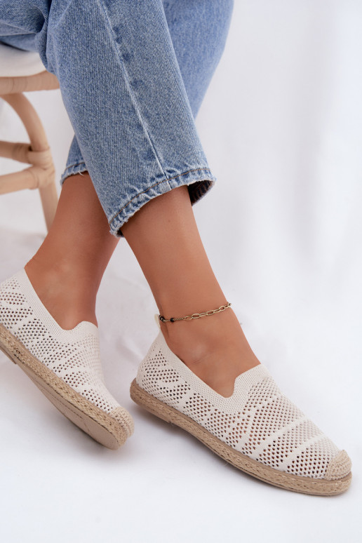 Ažūride elevandilu värvi espadrillid Candessa
