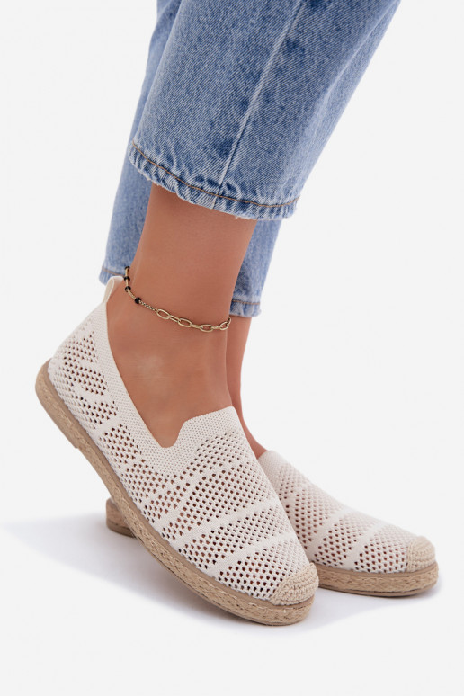 Ažūride elevandilu värvi espadrillid Candessa