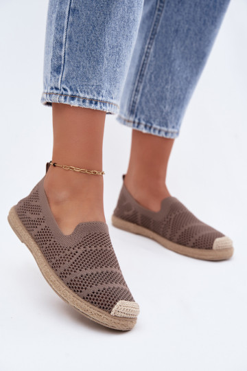 Ažūride khaki värvi espadrillid Candessa