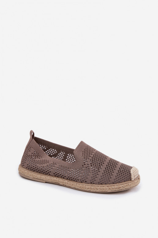 Ažūride khaki värvi espadrillid Candessa