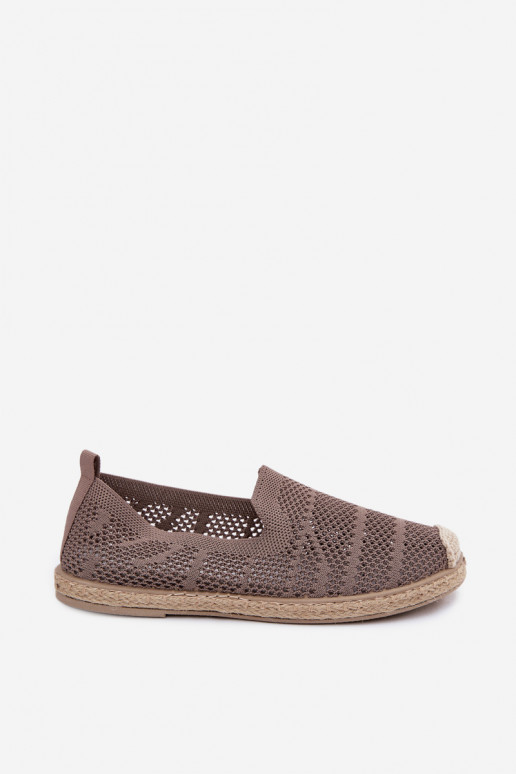 Ažūride khaki värvi espadrillid Candessa