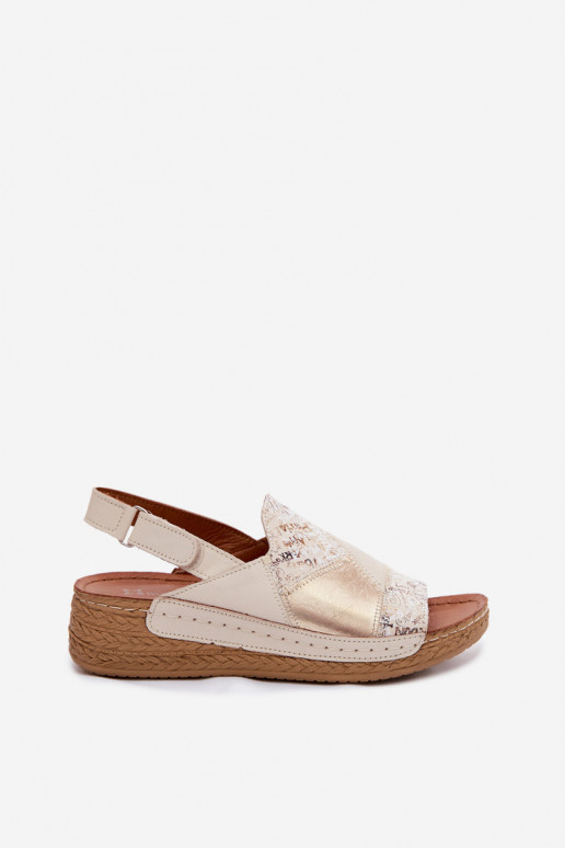 Bežedad platvormsandlid Su Braid Tai turiciejka L7067-04