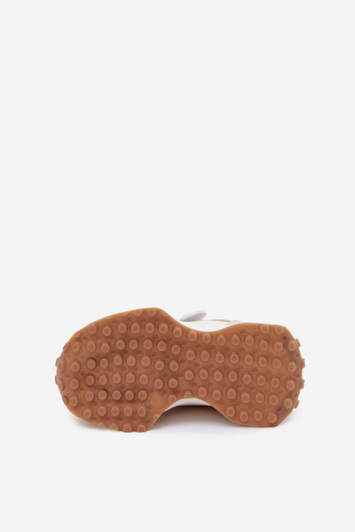 Laste spordijalatsid Velcro ja leopardimustriga liivavärvi Cosima