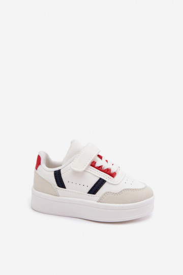 Laste spordijalatsid Velcro valges Tailva