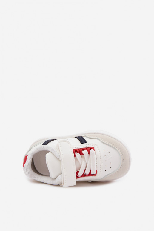Laste spordijalatsid Velcro valges Tailva
