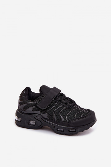 Laste spordijalatsid Velcro mustas Rider