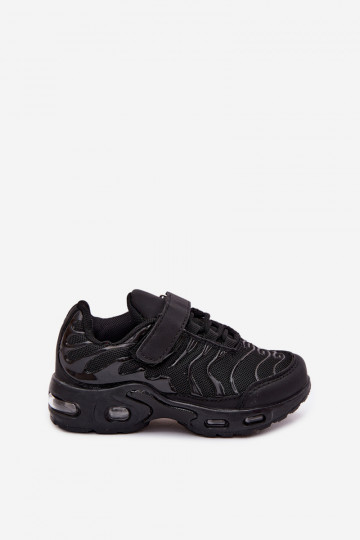 Laste spordijalatsid Velcro mustas Rider 2