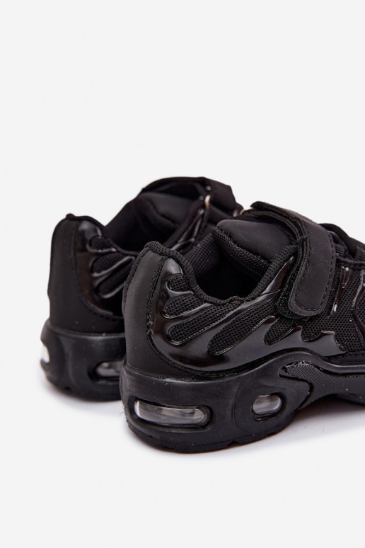 Laste spordijalatsid Velcro mustas Rider