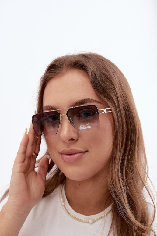 Päikeseprillid UV filtriga khaki värv