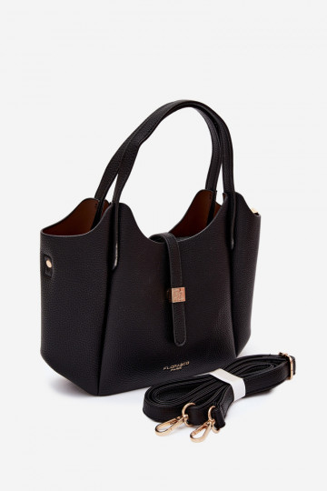 Must faux nahast kott Toffee 2