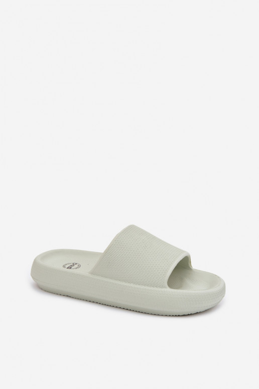Naiste kerged vahtslippers paksul põhjal piparmünt Querceria