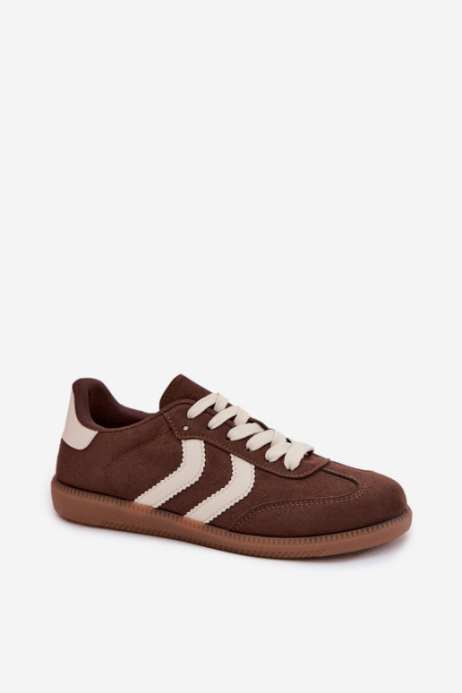 Šokolaadi naiste sneakerid kunstnahast Jesavella
