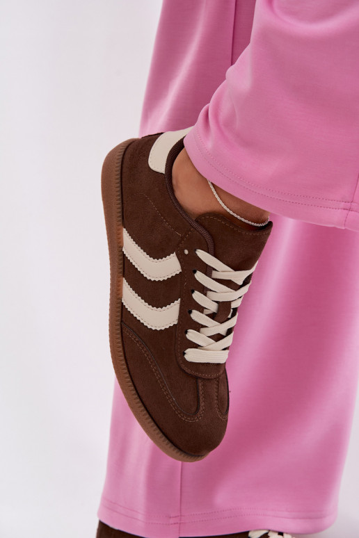 Šokolaadi naiste sneakerid kunstnahast Jesavella