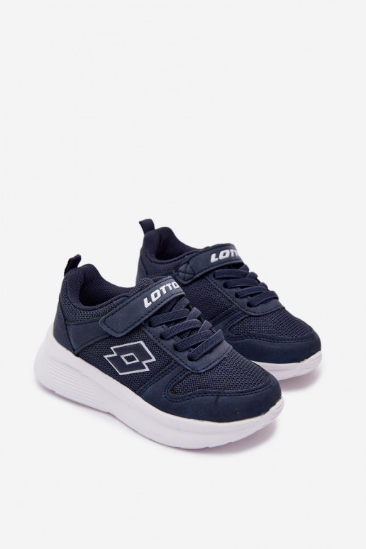 Laste spordijalatsid Velcro'ga LOTTO SOBRIO 2601570K tumesinised