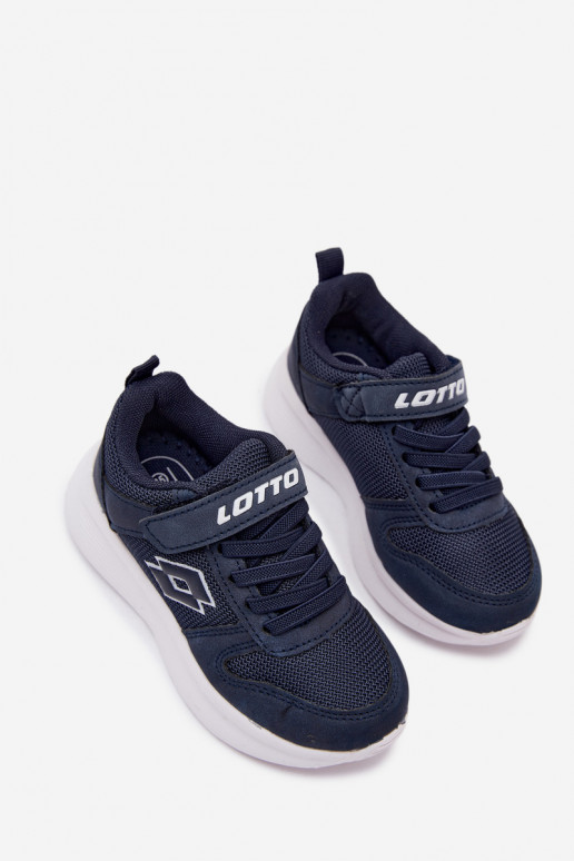 Laste spordijalatsid Velcro'ga LOTTO SOBRIO 2601570K tumesinised