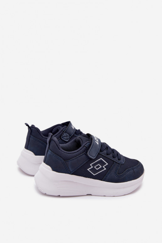 Laste spordijalatsid Velcro'ga LOTTO SOBRIO 2601570K tumesinised