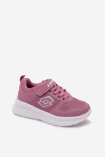 Laste spordijalatsid Velcro'ga LOTTO SOBRIO 2601570K roosad