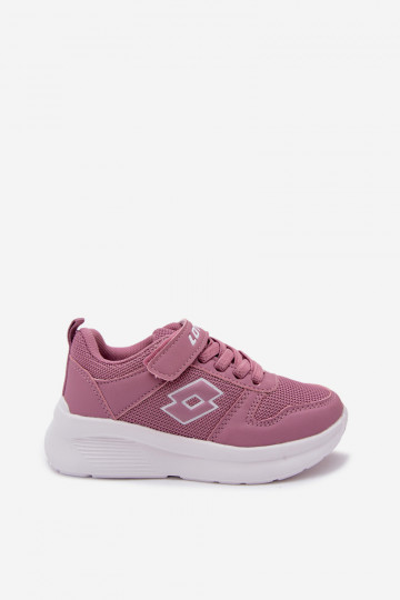 Laste spordijalatsid Velcro'ga LOTTO SOBRIO 2601570K roosad 2