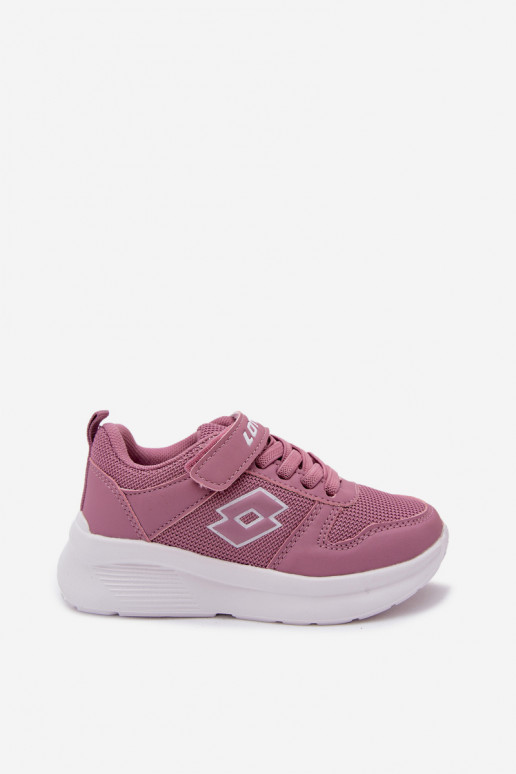 Laste spordijalatsid Velcro'ga LOTTO SOBRIO 2601570K roosad