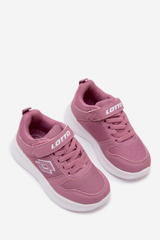 Laste spordijalatsid Velcro'ga LOTTO SOBRIO 2601570K roosad