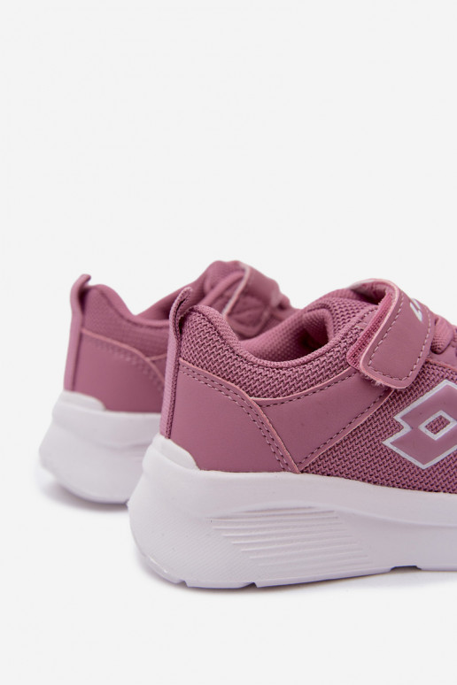 Laste spordijalatsid Velcro'ga LOTTO SOBRIO 2601570K roosad
