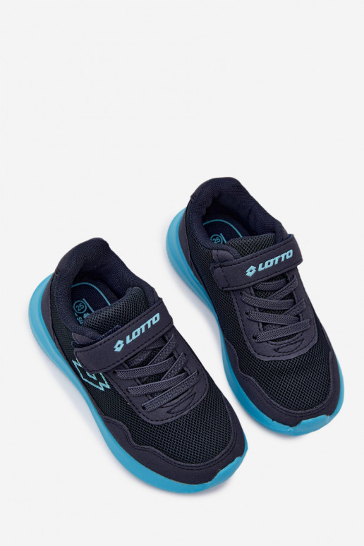 Laste spordijalatsid Velcro'ga LOTTO 2600002K CONNEECT tumesinised