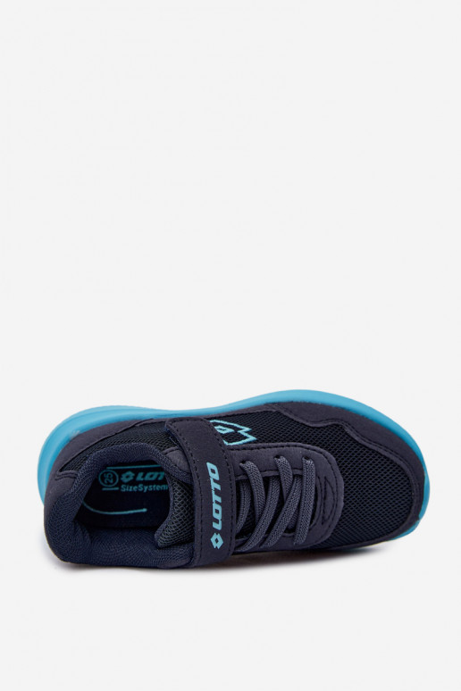 Laste spordijalatsid Velcro'ga LOTTO 2600002K CONNEECT tumesinised